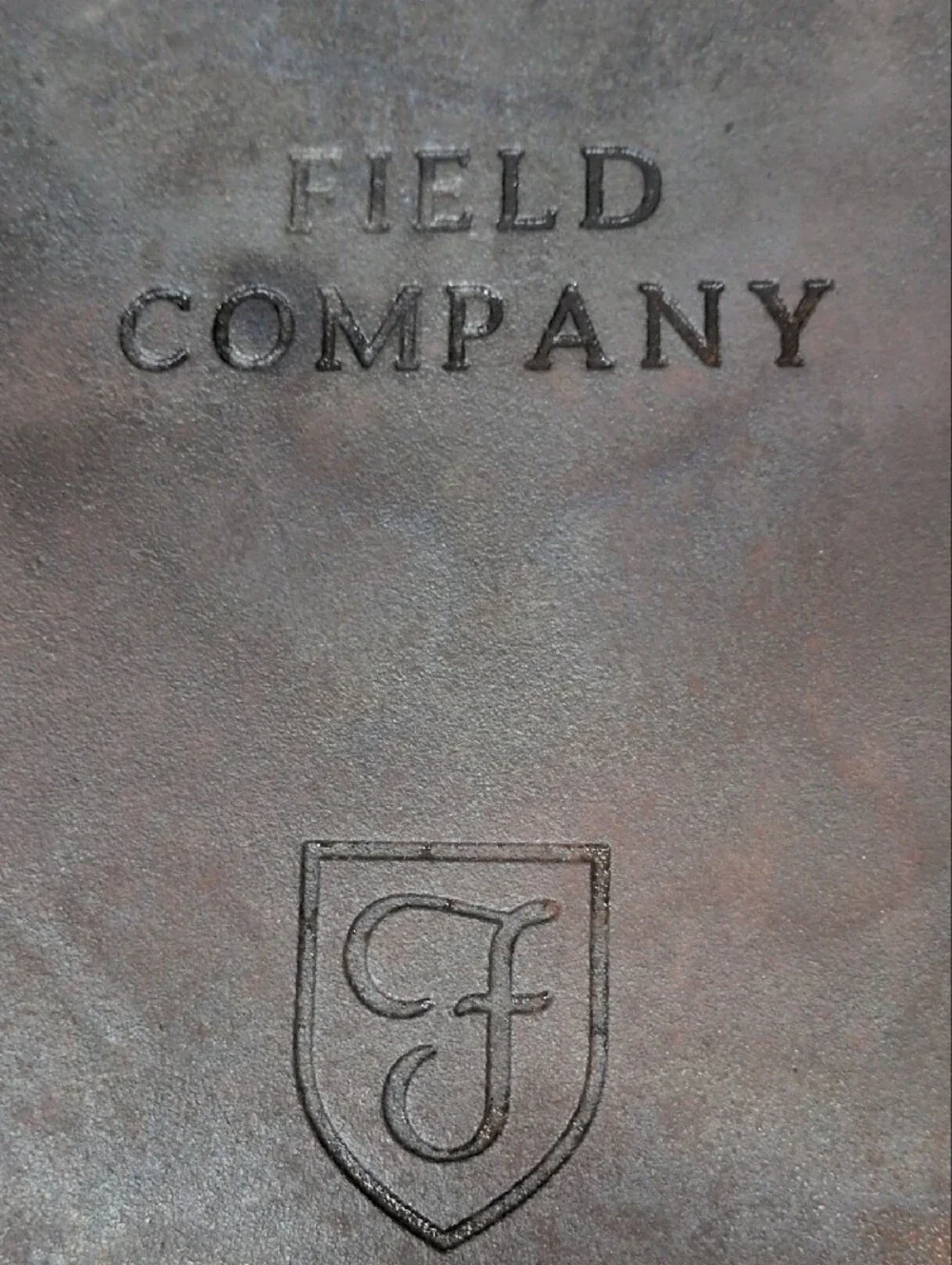Field Company Long Cast Iron Griddle features a vintage-style .